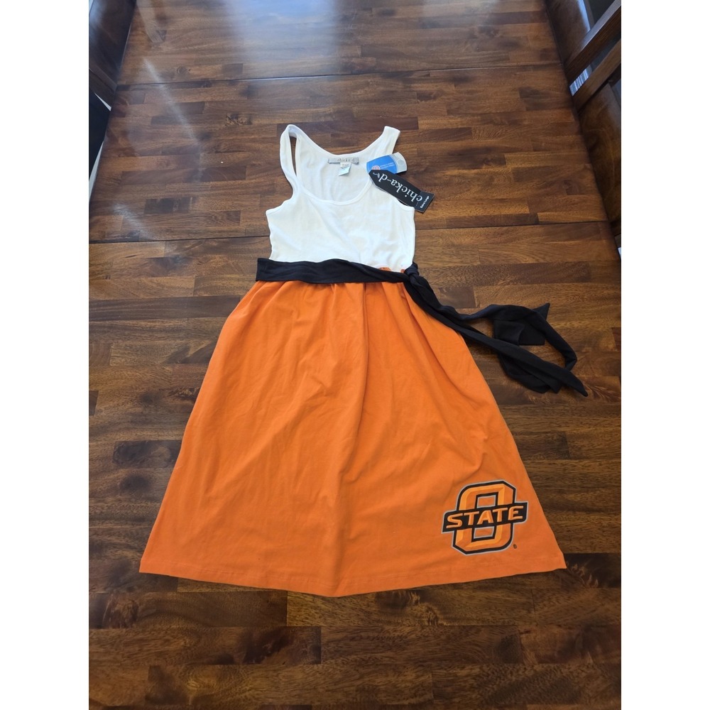 Oklahoma State Cowboys Women Dress  XL Stretchy Cotton Spandex New Wit Tag Sku 6